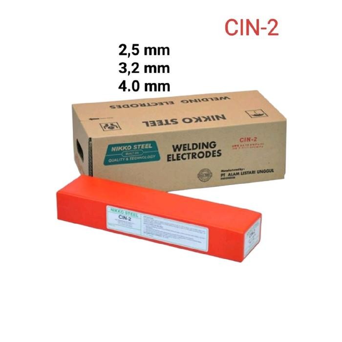 Kawat Las NIKKO STEEL CIN-2 2,6 mm / 3,2 mm / 4.0 mm Kawat Las Cor Kawat Las Ancuran Original