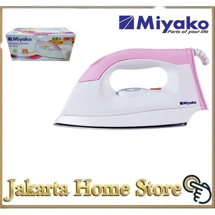 Miyako El-1000 M Setrika / Gosokan Baju Miyako El 1000 M / Setrika Electric Dry Iron El1000M