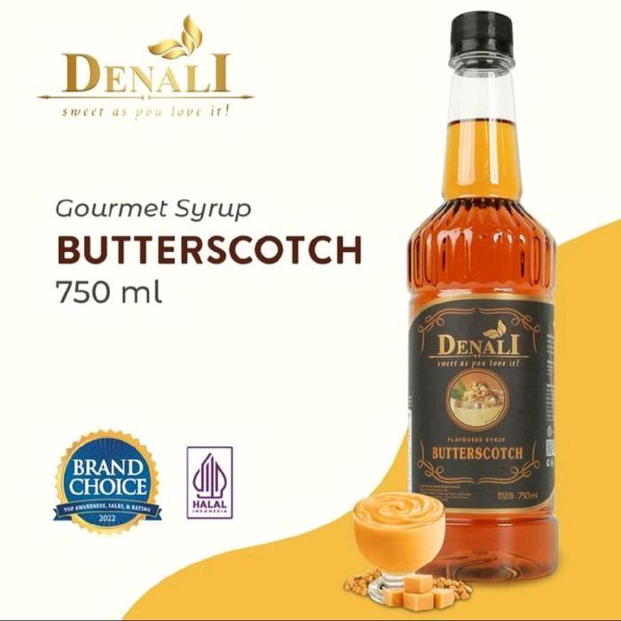 DENALI SYRUP BUTTERSCOTCH DENALI BUTTERSCOTCH SYRUP