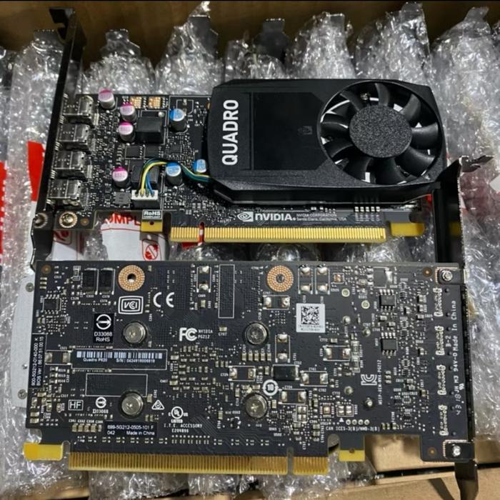 VGA CARD QUADRO P620 2 GB DDR5 128 BIT GARANSI 1 BULAN COCOK BUAT DESAIN - 06/26
