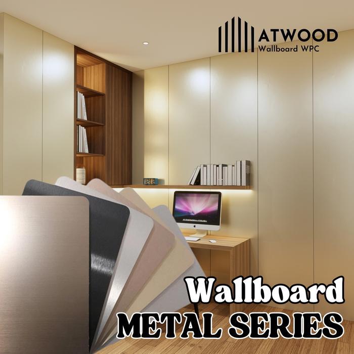 Wall Board Panel Dinding Metal Stainless Series Wall Board Modern Stainless series
