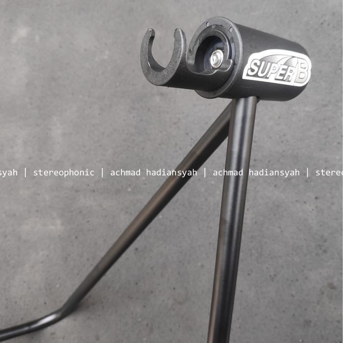 Bike Stand Paddock Lipat - Bike Stand Lipat Segitiga - Paddock Sepeda