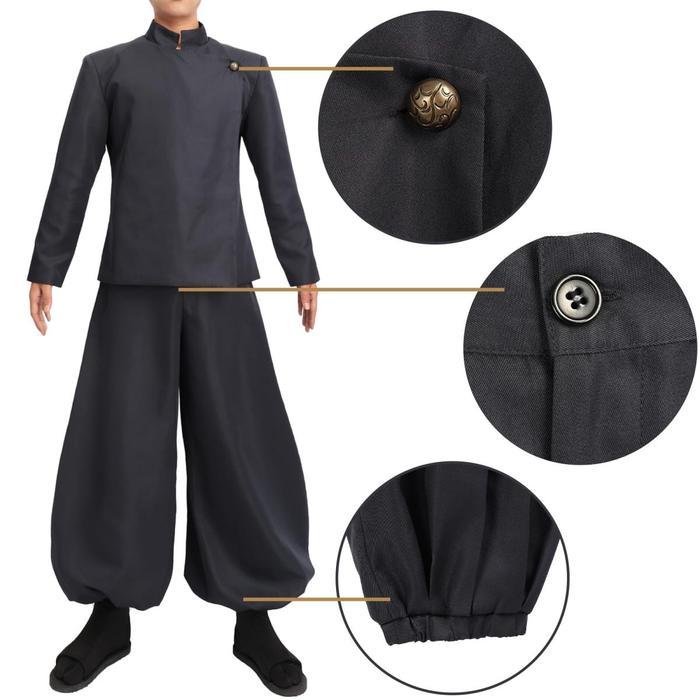 Jujutsu Kaisen Cosplay Costume Young Geto Suguru Cosplay Top and Pants and Wig / Geto Suguru Cosplay