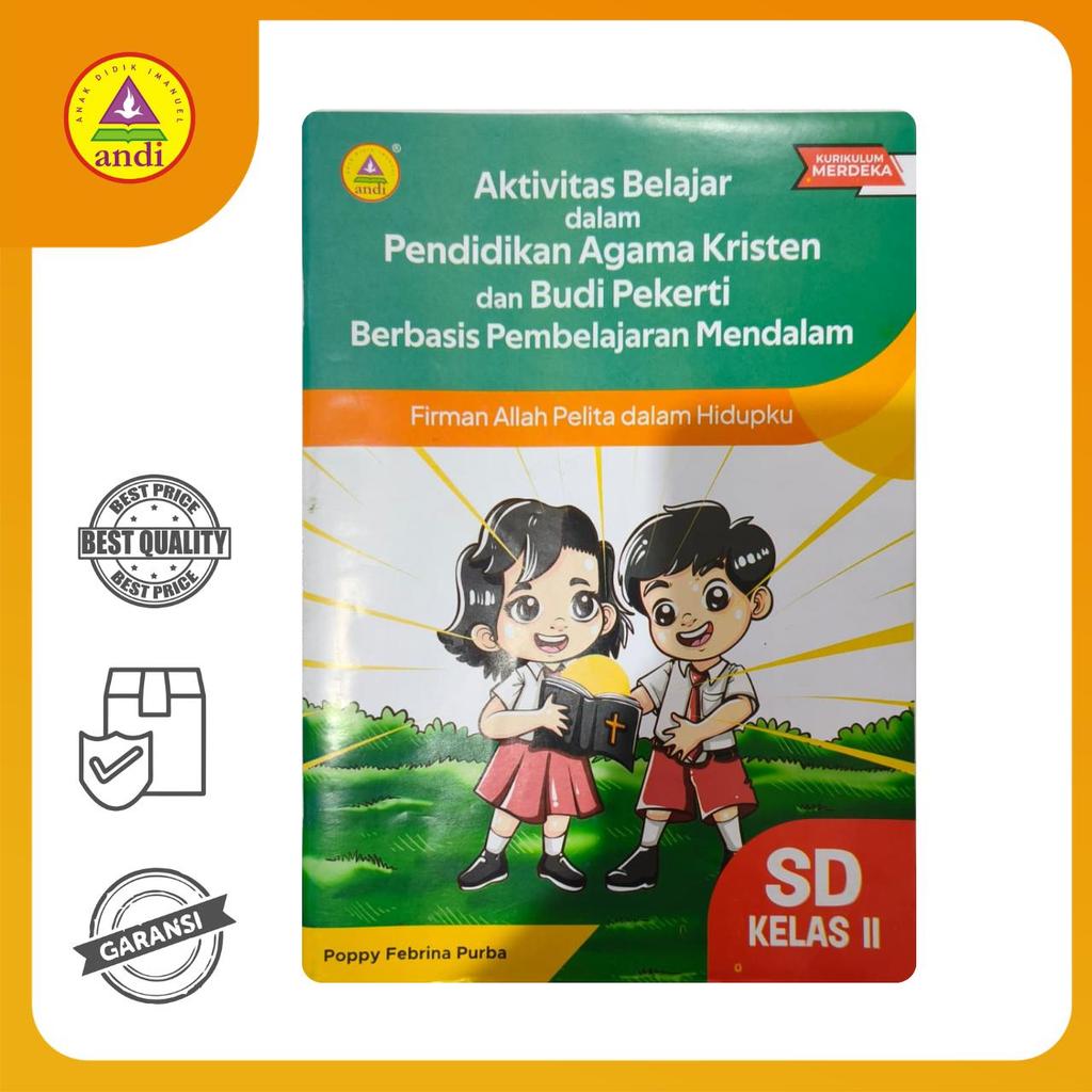 Buku Rohani Andi - Aktivitas Belajar dalam Pendidikan Agama Kristen dan Budi Pekerti Berbasis Pembel