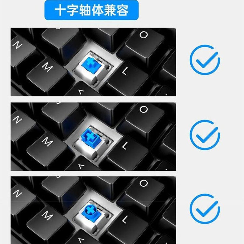 Anime EVA Asuka Langley Soryu 5pcs White Keycaps Creative Cartoon Peripheral DIY PBT Keycaps for