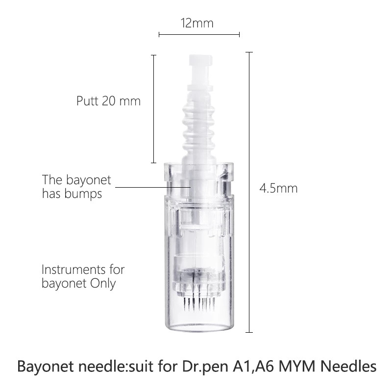 Dr Pen M5/M7/E30 /N2/MyM Needle Cartridge Dr Pen Machine Replace 9/12/36/P Microneedling Nano Derma