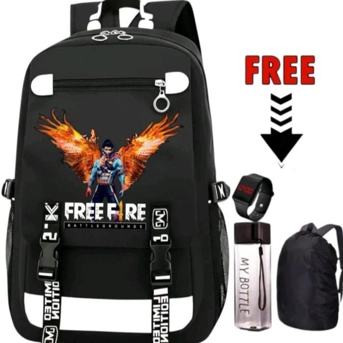 BagsStar-Tas karakter FF-Tas karakter game FF-Tas anak Fire-Tas sekolah karakter FF-Tas gambar Fire-