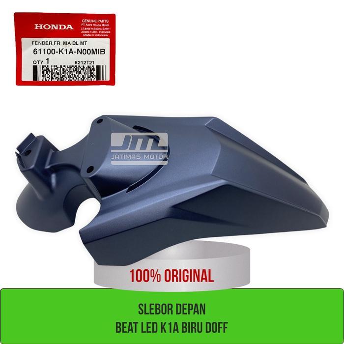Slebor Depan Beat Led K1A Biru Doff 61100-K1A-N00Mib