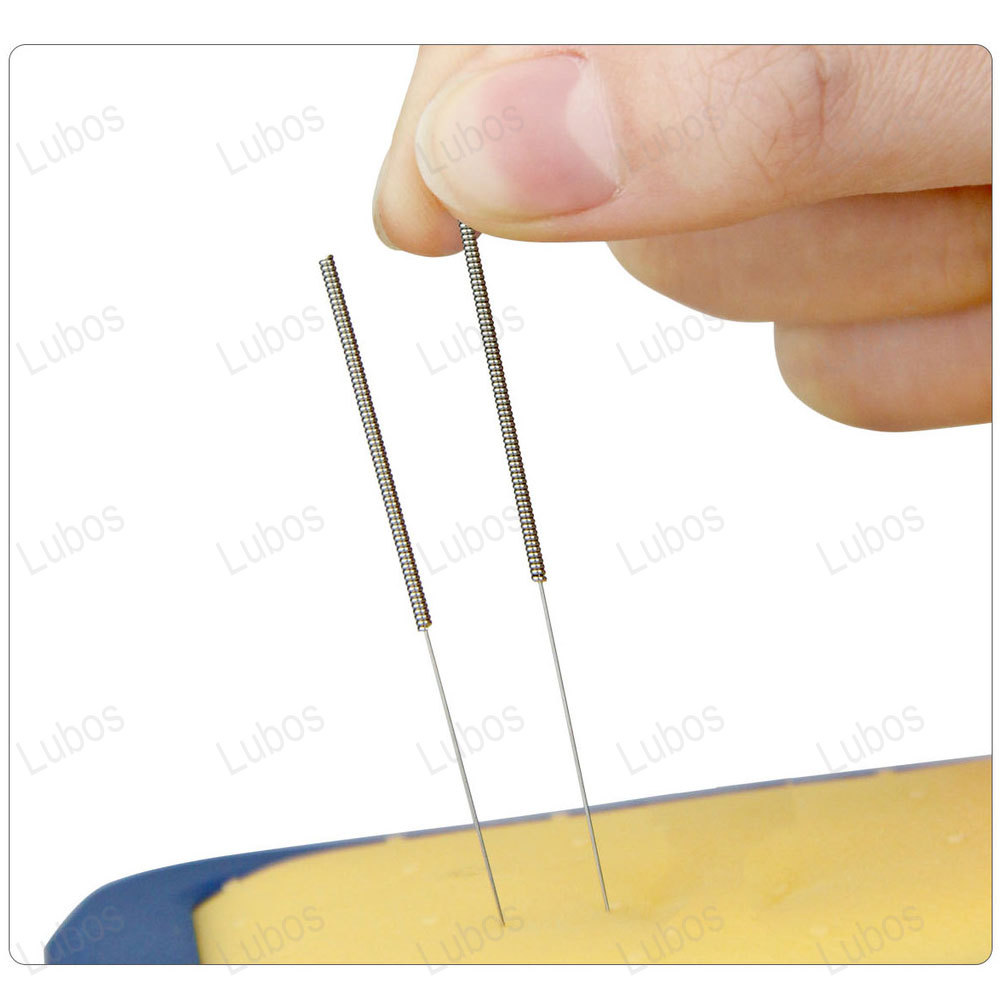 200Pcs Sterile Acupuncture Needles with Individual Tube Disposable Needles Beauty Massage Needles