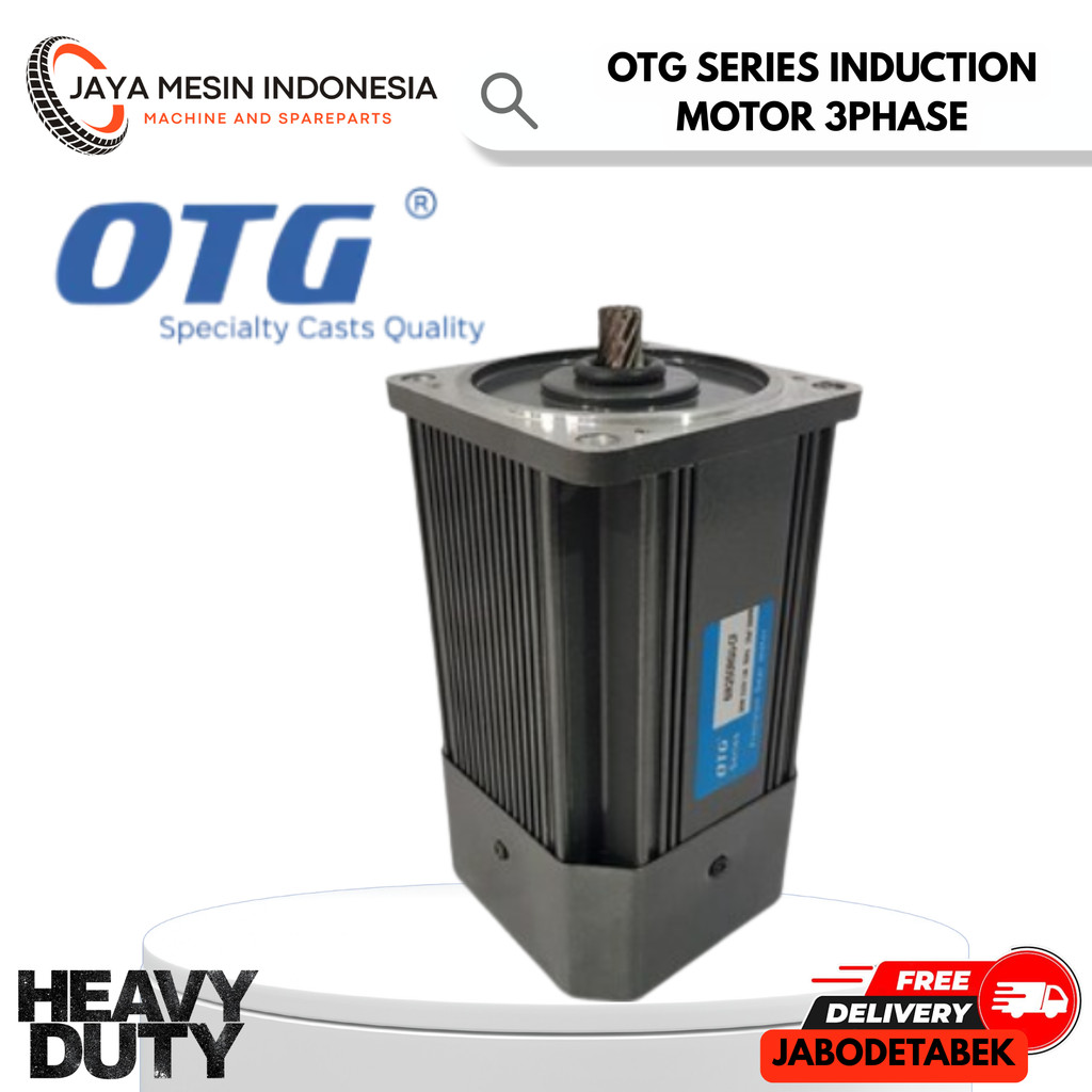 OTG SERIES INDUCTION MOTOR 3PHASE 4POLE 380V TYPE 3IK15GN-S3 15W / INDUCTION MOTOR 3 PHASE / MOTOR 3