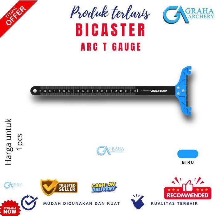 Fismil Bicaster Arc T Guage Fismil Alat Panahan Penggaris Khusus Untuk Panahan