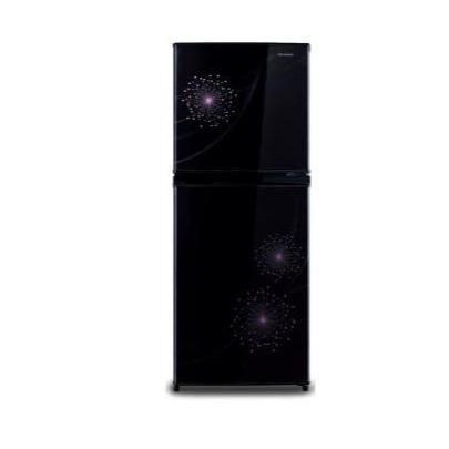 LEMARI ES SHARP 2 PINTU LOW WATT SJ-237MGDB/DP LOW VOLTAGE/SHARP KULKAS    LOW WATT 2 PINTU TANPA BU