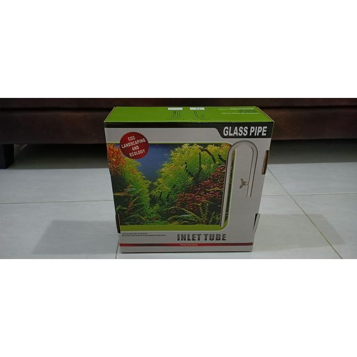 Vista - Lily Pipe Aquarium Inlet & Outlet Glass Pipe Untuk Filter Canister