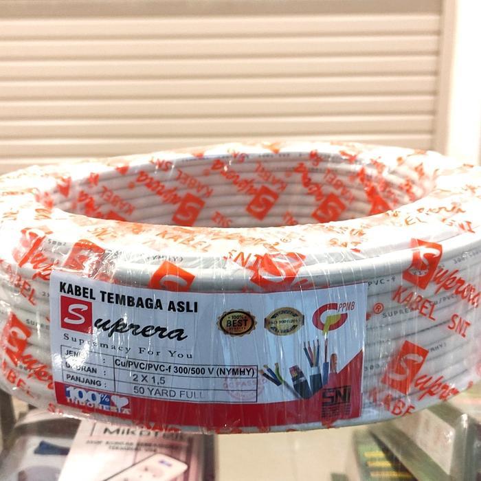 KABEL LISTRIK SNI NYMHY 21.5 SERABUT 50Y 50 YARD