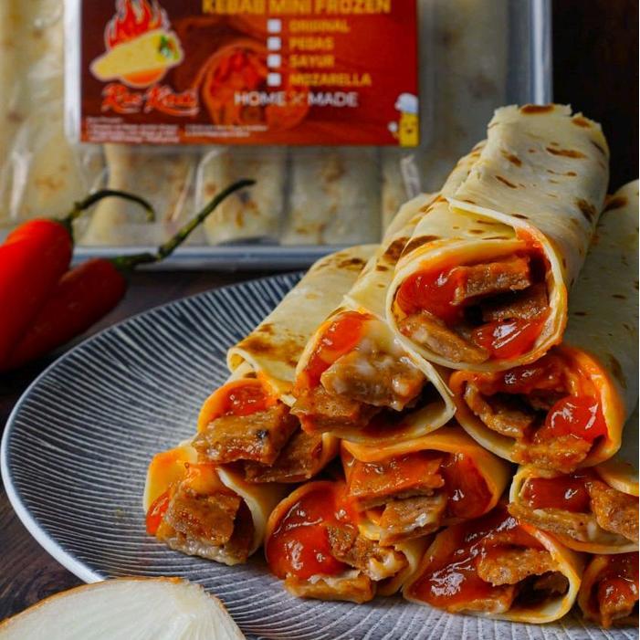 NEW RAS KEBAB MINI FROZEN / KEBAB MINI / KEBAB FROZEN / FROZEN FOOD / MAKANAN INSTAN / CEMILAN