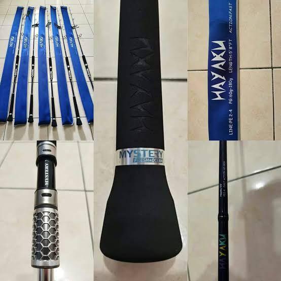 Mystery Fresh Ocean Hayaku Jigging Rod Joran Jig Pancing