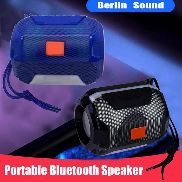 New Speakers 162 bluetooth wireless portable Speakers USB LED Bass