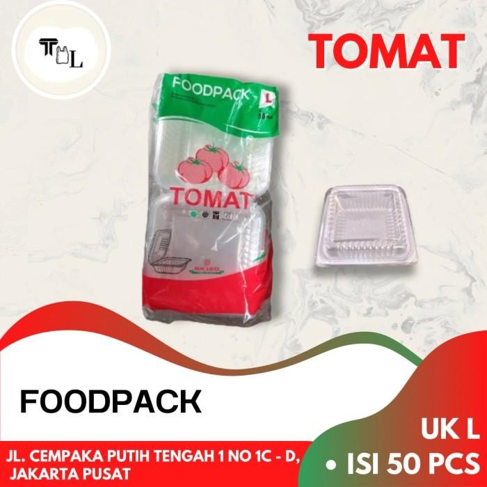

Foodpack Tomat - Uk S - Uk M - Uk L - 50 Pcs