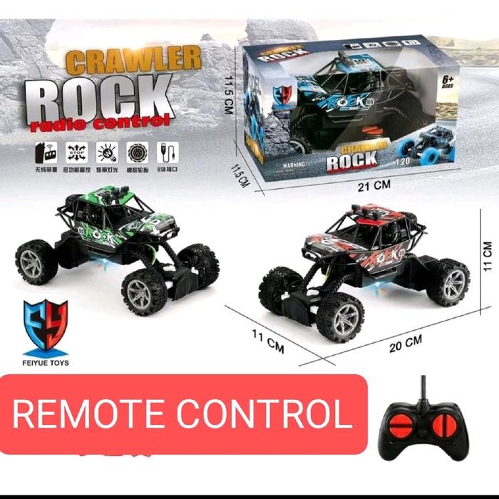 Mainan remot kontrol mobil jeep monster anak Remote control remot mobil tanjak mobil balap anak