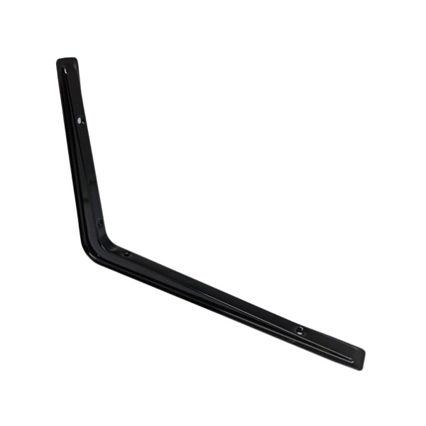 Siku Rak Dinding Besi Tebal HITAM SUPER Kuat 190 x 270 MM Per Pcs Siku Rak L Shelf Bracket 190mm x 2