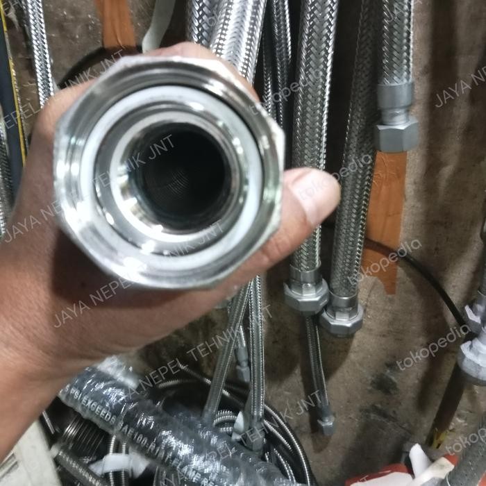 Terlaris Selang Flexsible Metal Water Mur 1/2 30 Cm