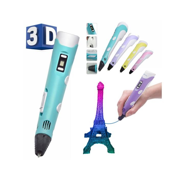 

Pena 3 Dimensi 3D Pen Generation 2 New Model Ultra Slim Stereoscopic Terbaru