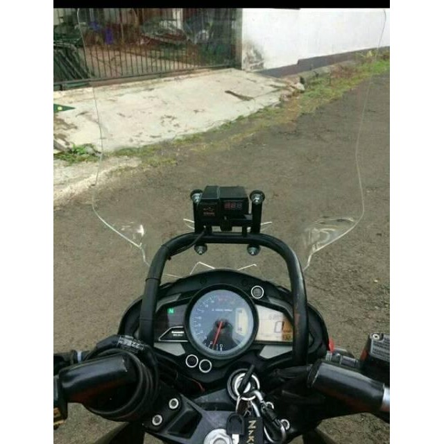 TERMURAH BRACKET BRAKET PANGKON WINDSHIELD VISOR PULSAR 200NS 200 NS