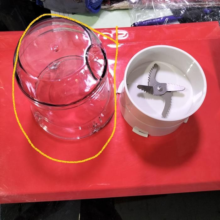 Spare Part Blender 7 In 1 Hanya Tutup Bumbu Bening Kitchen Cook