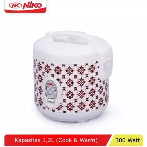 Niko Niko Nk-12 Btq Rice Cooker 1,2 Liter Niko Motif Batik Murah