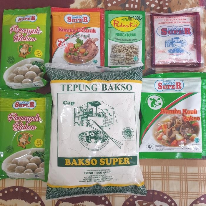 Pilihan- Paket Tepung Bakso Garing Bonus Msg Bakso Renyah Bakso Kres Kres Kres