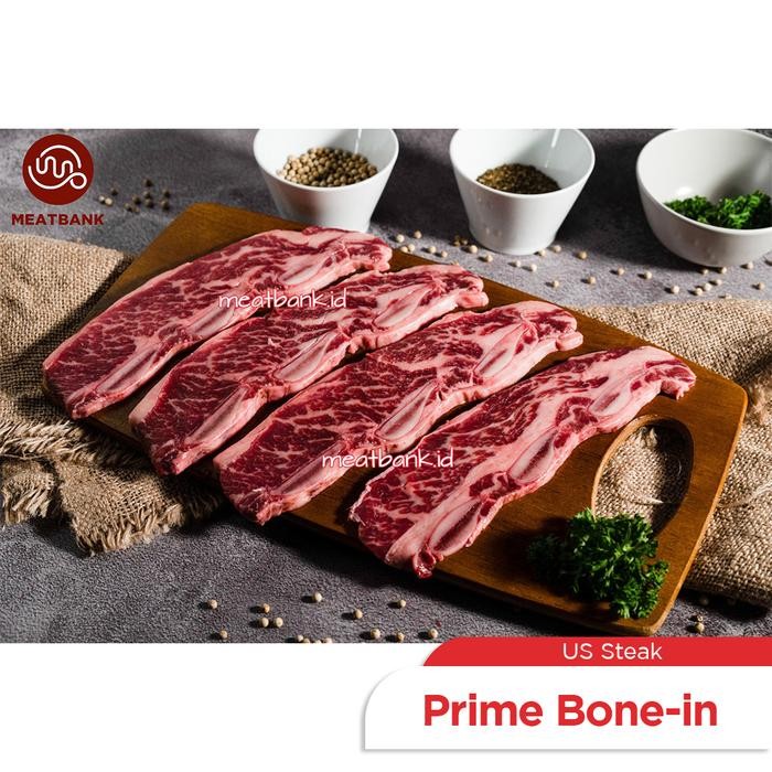 

Pilihan- Meatbank Us Prime Galbi Bone In Wagyu Grill Yakiniku Beef Iga Sapi Bbq
