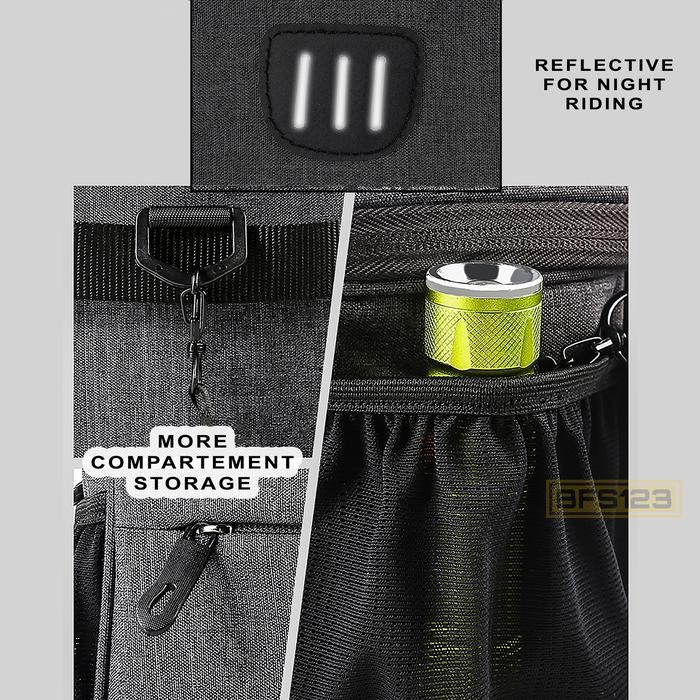 Tas Stang Sepeda Bike Handlebar Touchscreen Tas Roadbike Tas Selempang Sepeda Lipat Mtb