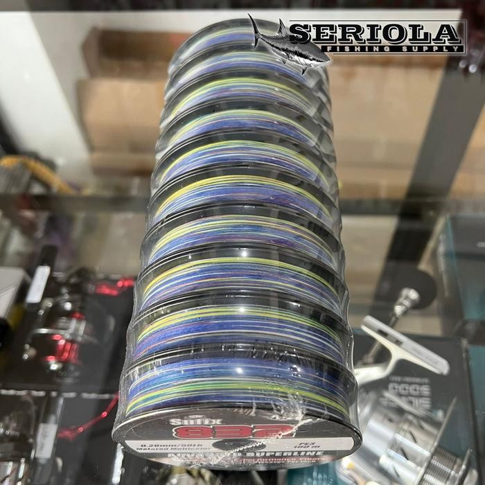 PE SUFIX 832 X8 MULTICOLOR ADVANCED SUPERLINE 100M PE2 39LB PE3 50LB