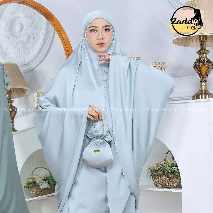 [WS] Bisa COD Mukena Travel AL-QUBA PREMIUM 2 IN 1 FQ528