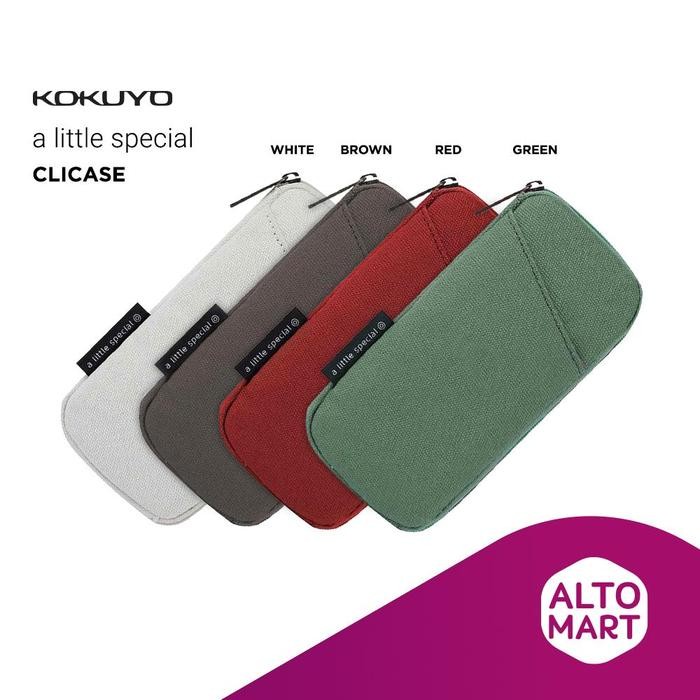 

KOKUYO CLICASE CLIP ON RETRO PENCIL CASE TEMPAT PENSIL