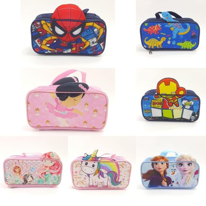 

PENCIL CASE 3D / KOTAK / TEMPAT PENSIL / TEMPAT ALAT TULIS 3D UNICORN