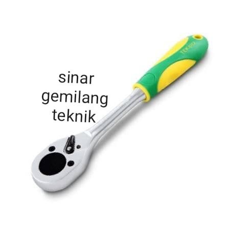 Gagang Karet Kunci Sok Kotrek Rachet Tekiro 1/2"