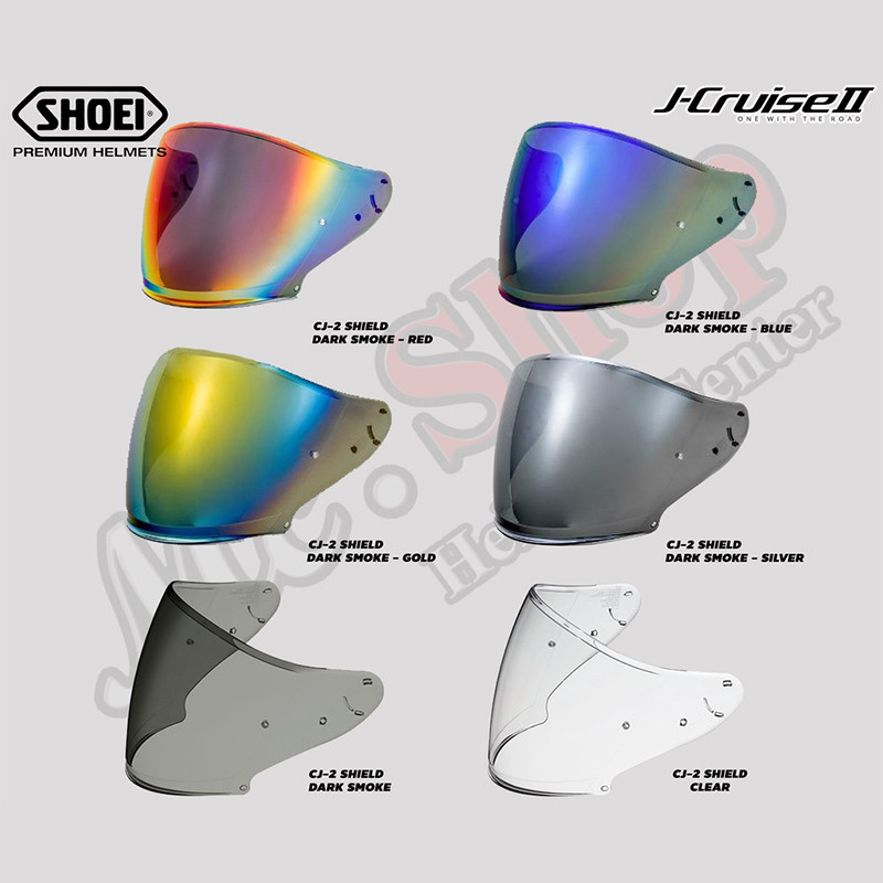 Motorcycle Helmet Visor for SHOEI J-Cruise 1 J-Cruise 2 J-Force 4