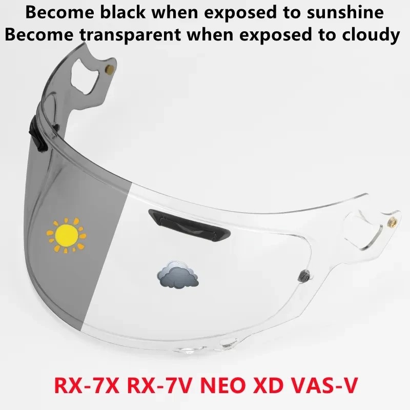 Photochromic Visor for ARAI RX-7X RX7X CORSAIR-X RC RX-7V RX7V