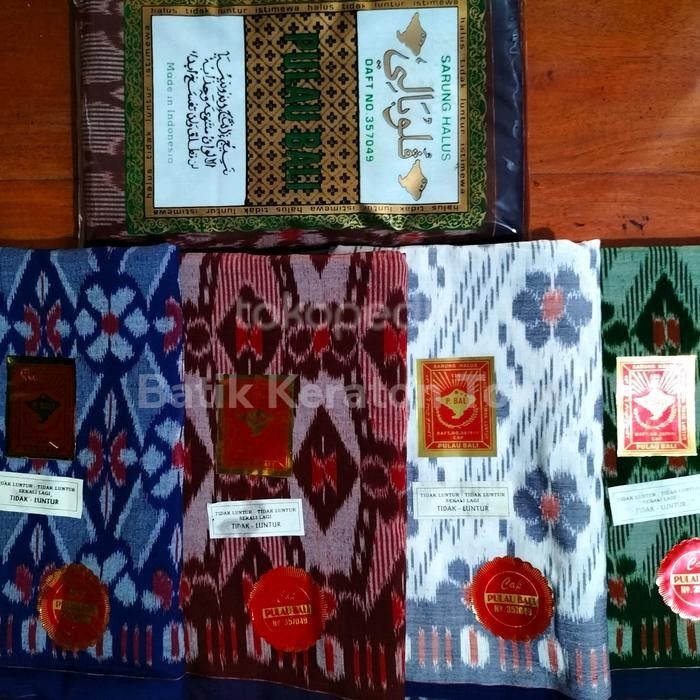 ASLI sarung Pulau Bali asli atbm goyor READY STOCK