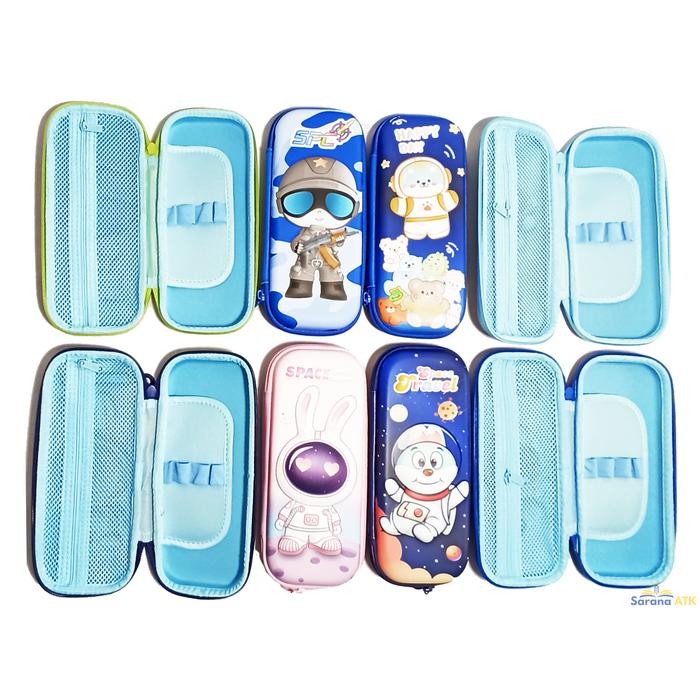 

Sale Fancy - Tempat Pensil Resleting Gambar Timbul 3D - Pcs