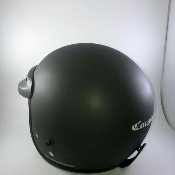 Helm Cargloss Hitam Doff