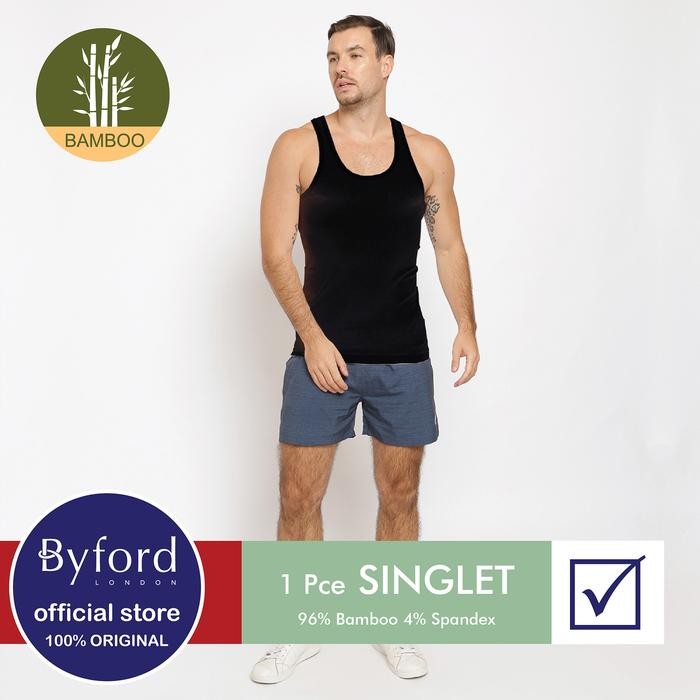 BYFORD KAOS DALAM SINGLET 1 PCE/PACK - XBYT03S1BS