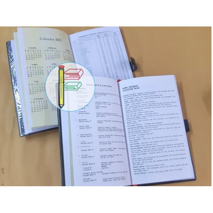 

Bisa Termin! Buku Agenda Kerja Kancing Erica 411 Grosir