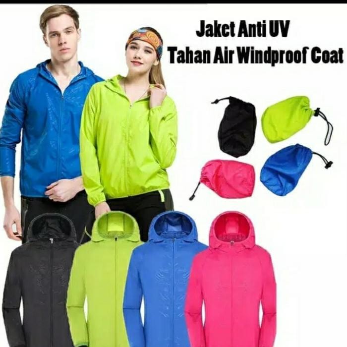 Waldos Sport - Jaket Parasut Anti Uv Pria / Wanita