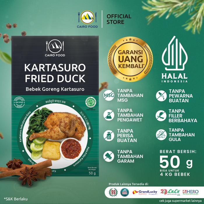 

Stok Baru Bumbu Bebek Goreng Kartasuro - Cairo Food