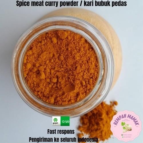 

Stok Baru Spice meat curry powder 250gr / kari bubuk pedas / meat curry powder