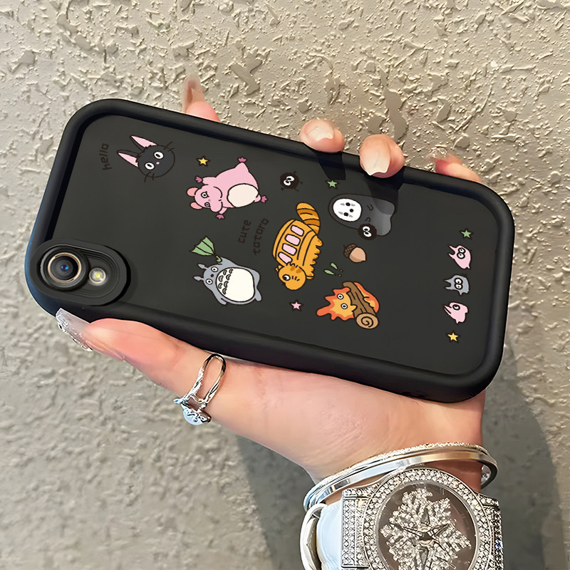 Casing Hp OPPO A37 A37F Case Casing Karakter kartun pola HP Kasing Silikon Softcase mata langit tang