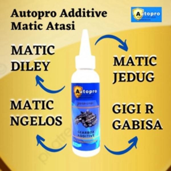 ADITIF MATIC AUTOPRO GEARBOX MATIC ADDITIVE / CAIRAN ADITIF PELUMAS GEARBOX MATIC TRANSMISI 75ML