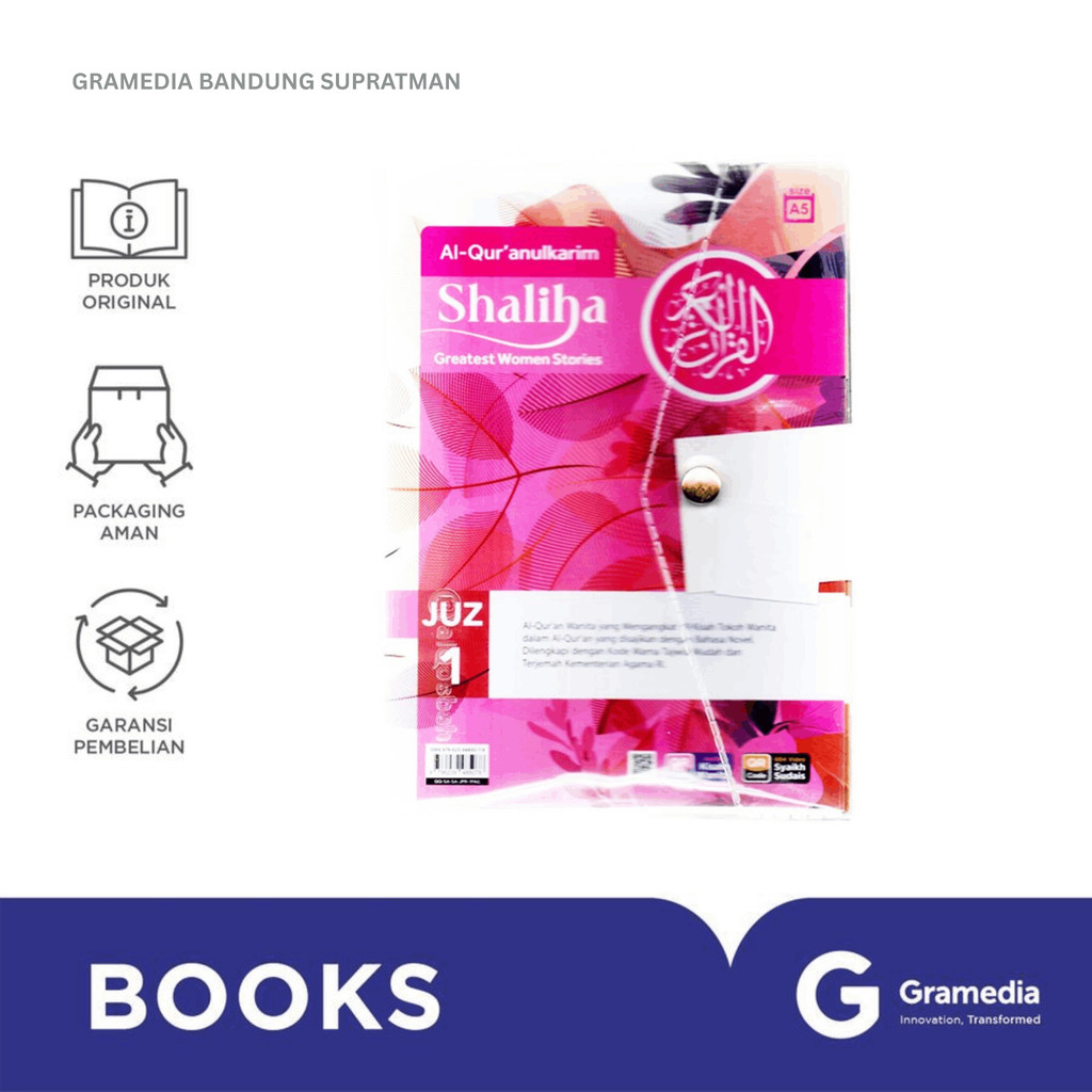 Gramedia Bandung Supratman | ALQURAN QOSBAH SHALIHA PERJUZ A5 | Buku Religion & Spiritual Islam | Bu